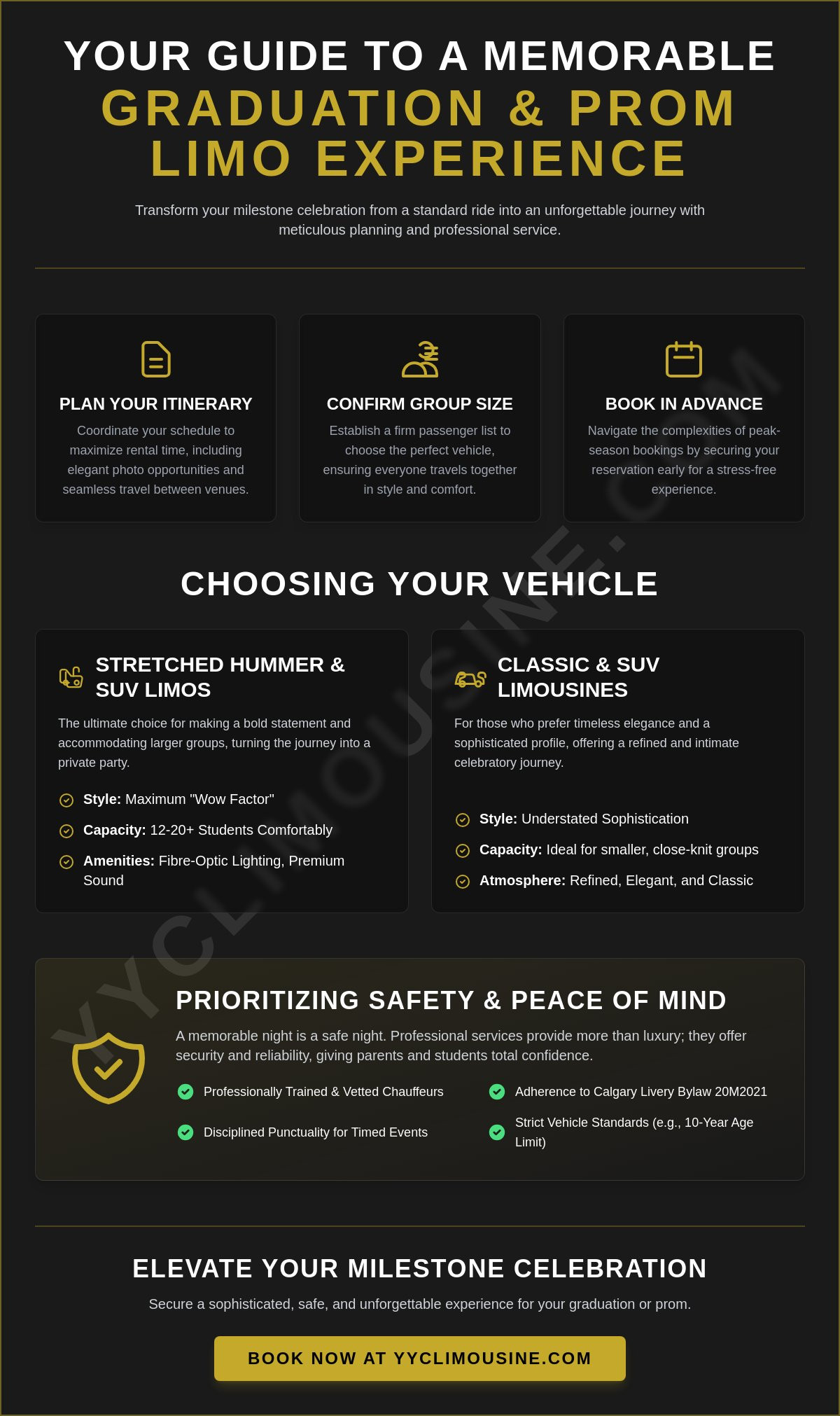 How to Organize the Perfect Graduation & Prom Limo Experience in 2026