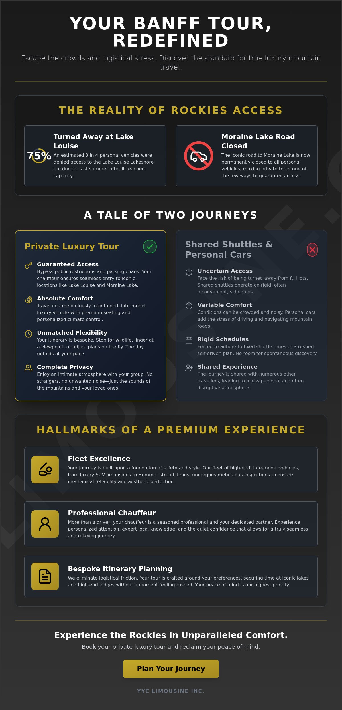 The Definitive Guide to Luxury Banff Tours: Crafting an Elite Mountain Experience