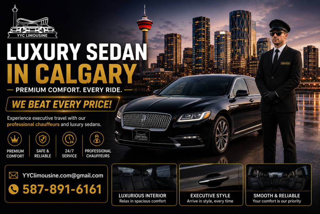 Luxury Sedan Services in Calgary